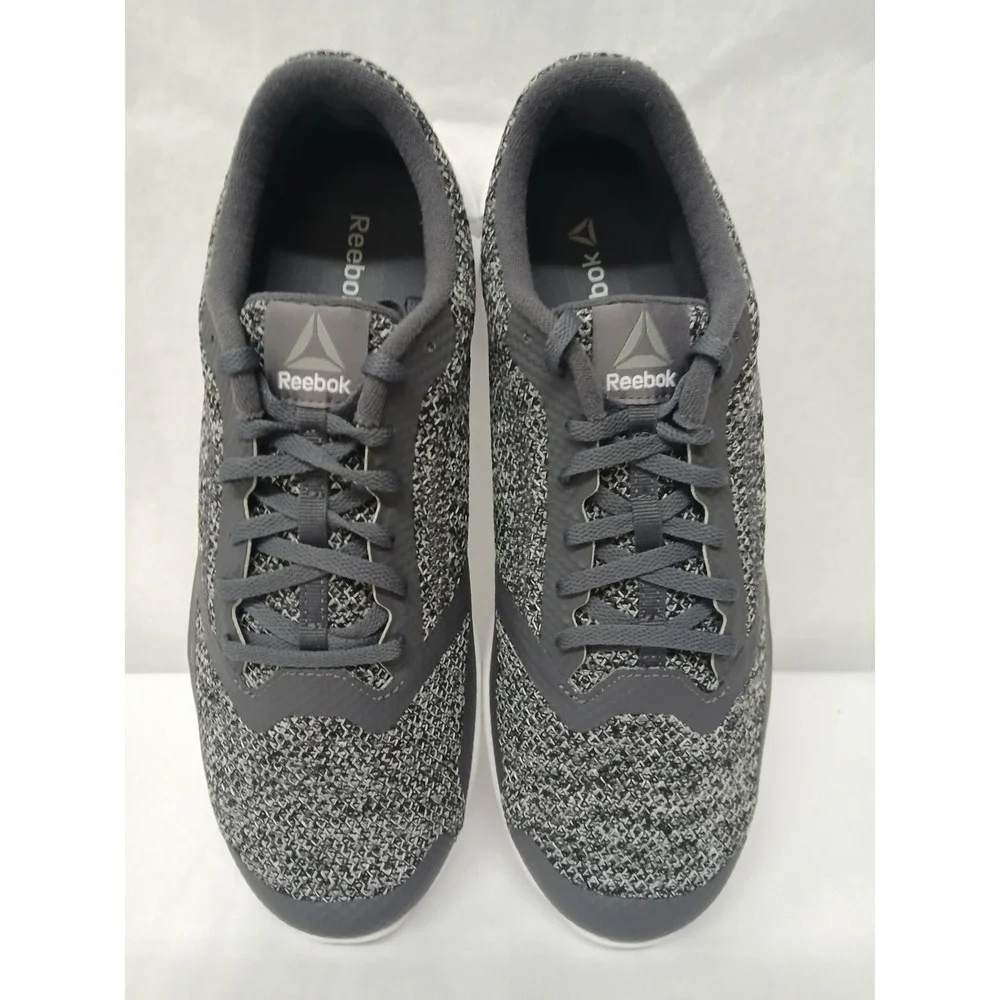 Reebok Mens Sublite Authentic 4.0 Ash Grey White Silver BS7105 Sz‎ 10
